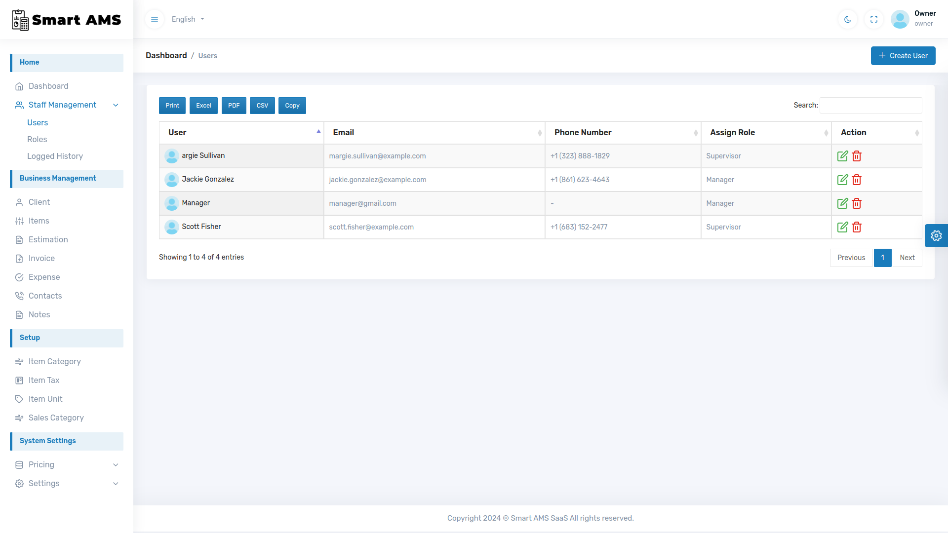 Smart AMS SaaS - Accounting Management System by smartwebinfotech ...