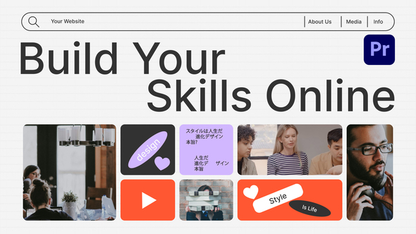 Education Opener for Premiere Pro Premiere Pro template preview