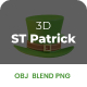 St. Patrick's Day 3D Illustration