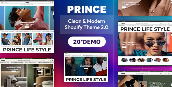 Prince - Fashion Shopify Multipurpose Responsive Theme