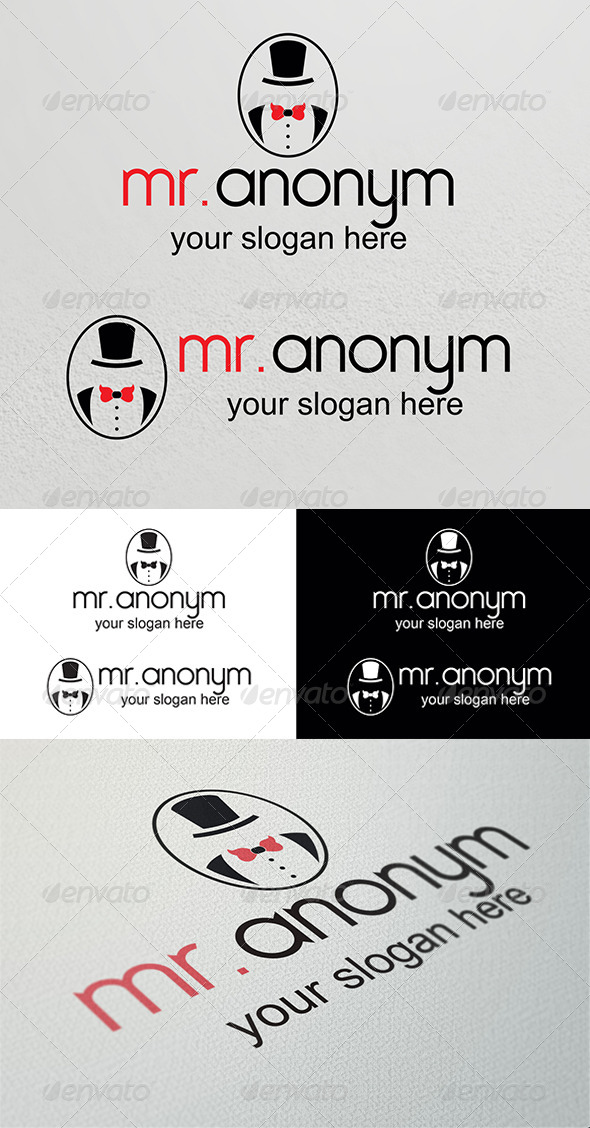 Anonym Logo Template - Humans Logo Templates