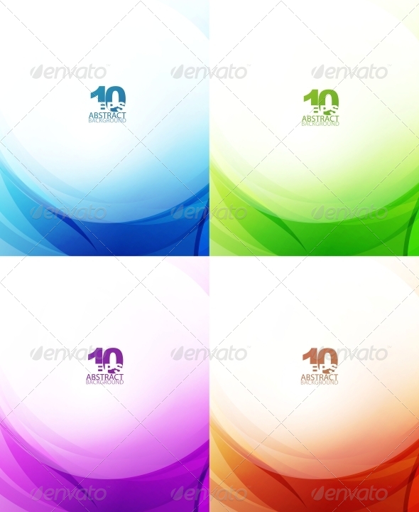Abstract Waves - Backgrounds Decorative