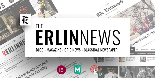 [DOWNLOAD]Erlinews – Modern and Classical Newspaper Theme