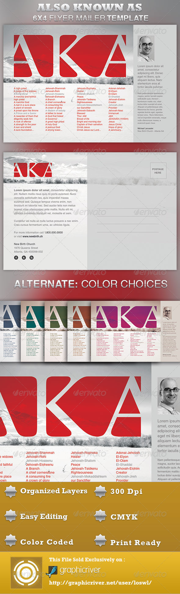 Also Known As Church Flyer Template - Church Flyers