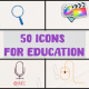 Animated Icons for Education and E-learning for FCPX