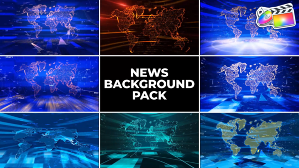 News Background Pack for FCPX