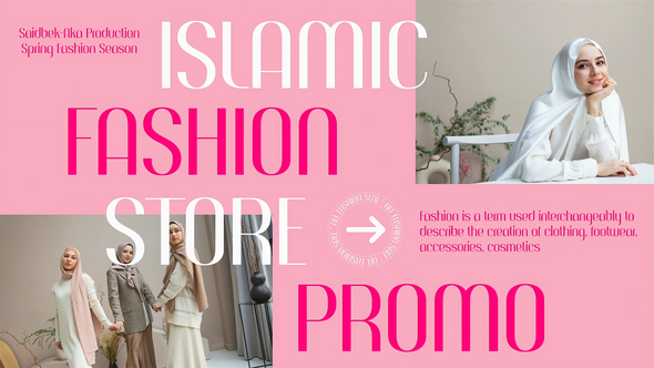 Islamic Hijab Fashion Promo