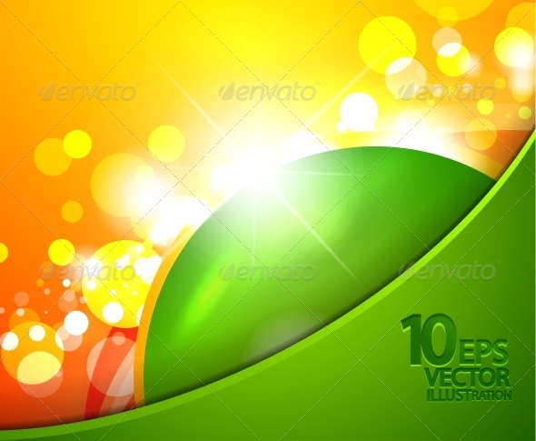 Hi-Tech Shiny Techno Bubble Background - Backgrounds Decorative