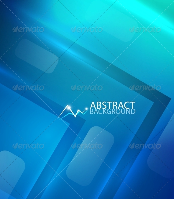 Vector Abstract Geometric Background - Backgrounds Decorative