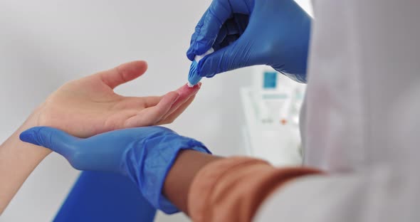 Finger Blood Test alt