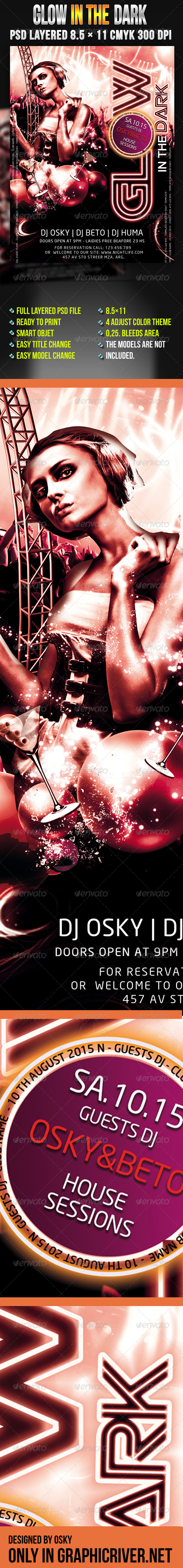 Glow In The Dark - Clubs & Parties Events