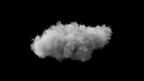 3D Animation Of A Live Cloud