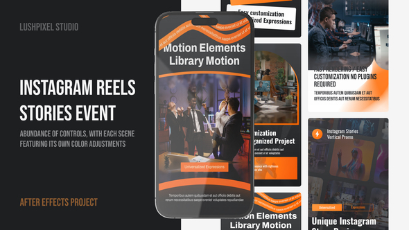 Instagram Reel - Vertical Product Promo template preview