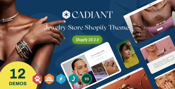 Cadiant - Jewelry Store Shopify Theme OS 2.0