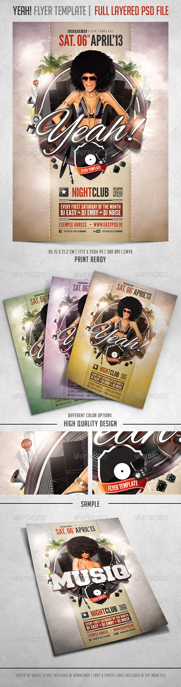 Yeah Flyer Template - Events Flyers