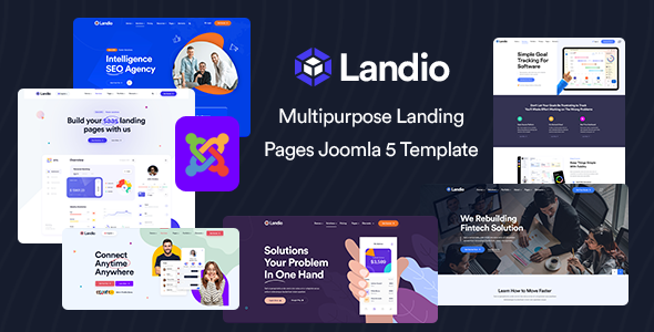 Landio - Joomla 5 Multipurpose Landing Page Template