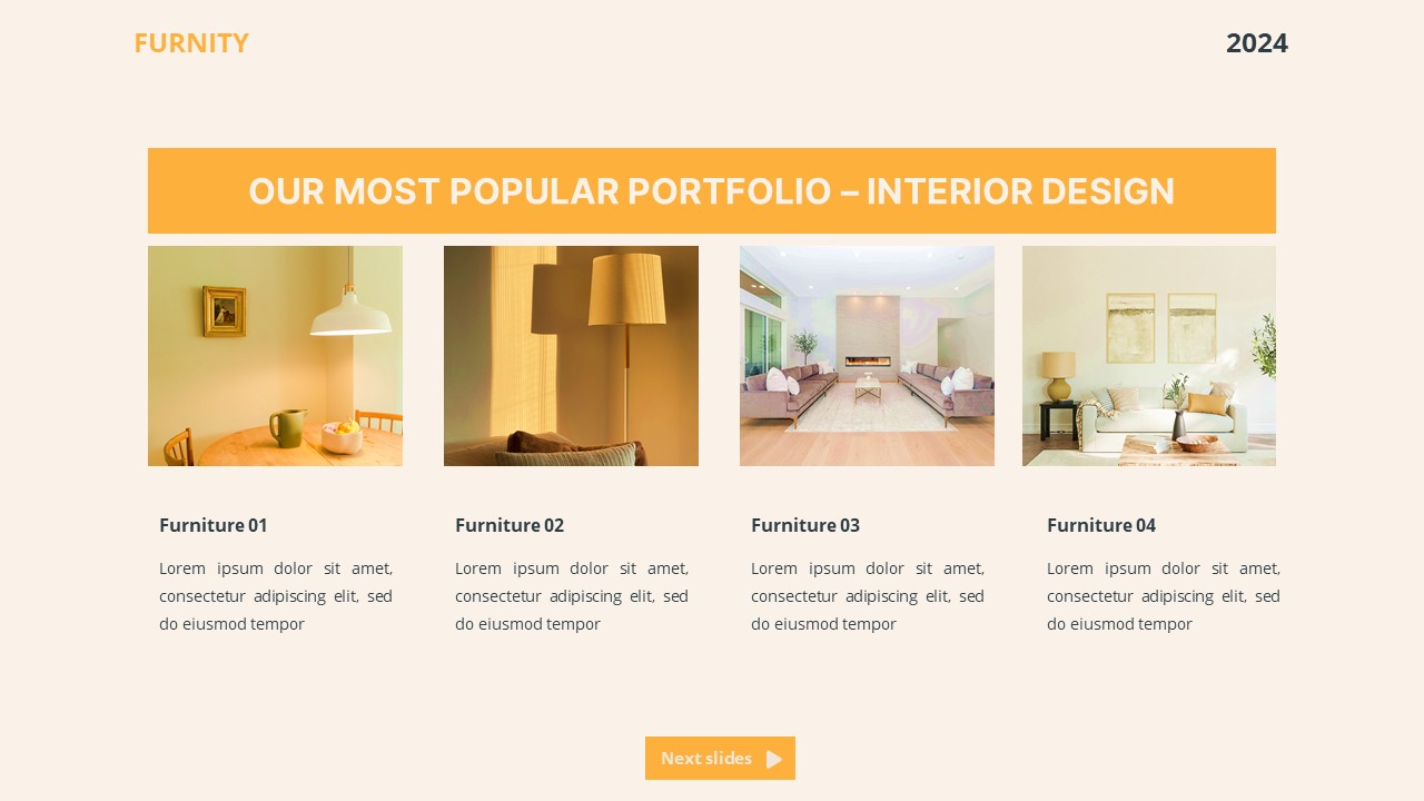 Furnity - Interior Powerpoint Templates, Presentation Templates ...