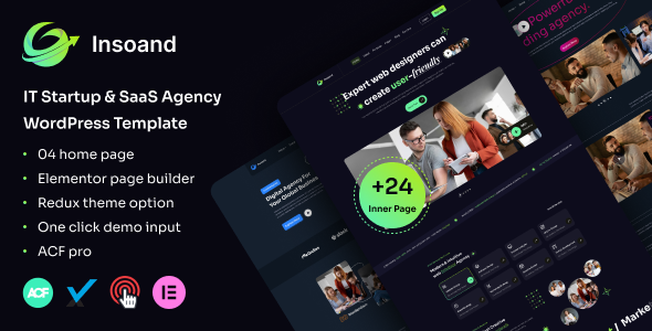 Insoand - IT Startup & SaaS AgencyTheme