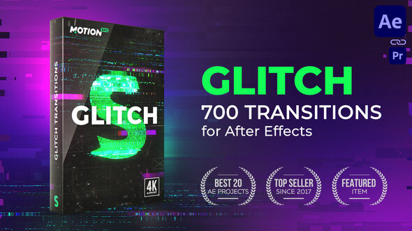 Glitch Transitions for After Effects