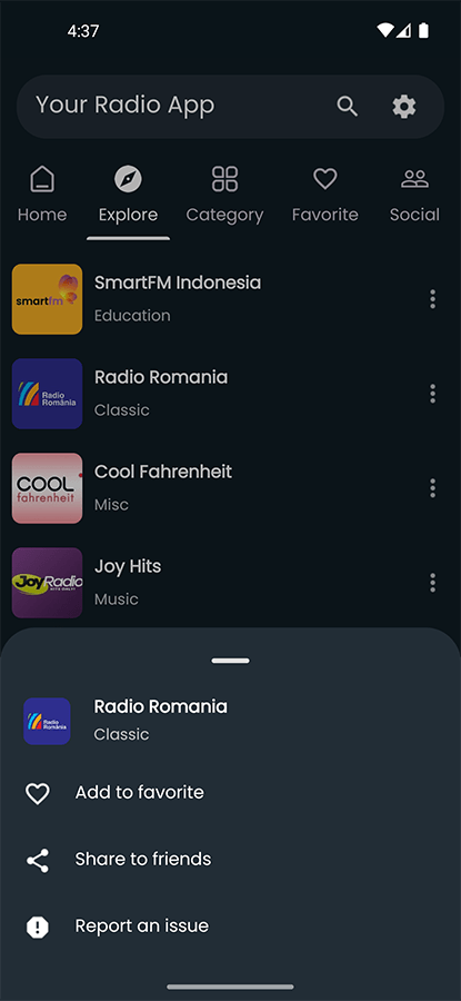 Your Radio App by solodroid | CodeCanyon