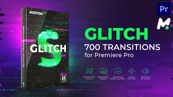 Glitch Transitions for Premiere Pro