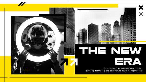 Cyberpunk Intro | MOGRT Premiere Pro template preview