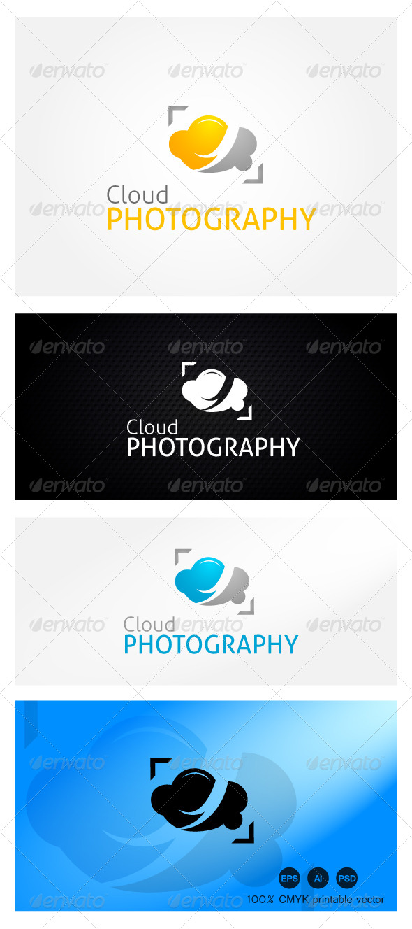 Cloud Photography Logo Templates - Symbols Logo Templates