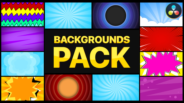 Backgrounds Pack | DaVinci Resolve