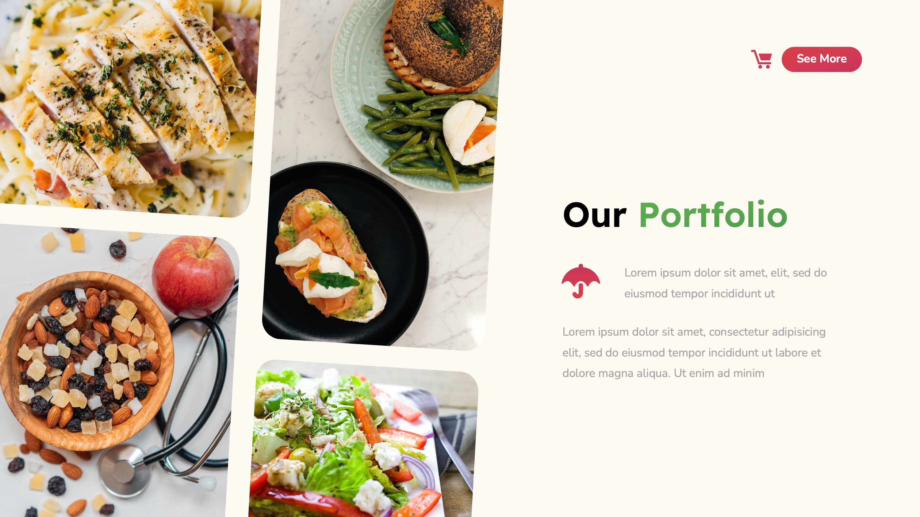Healthy Food Powerpoint, Presentation Templates | GraphicRiver