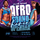 Afro Night Flyer Template