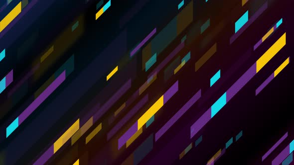 Abstract Colorful Geometric Minimal Stripes