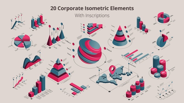 Isometric Corporate Elements