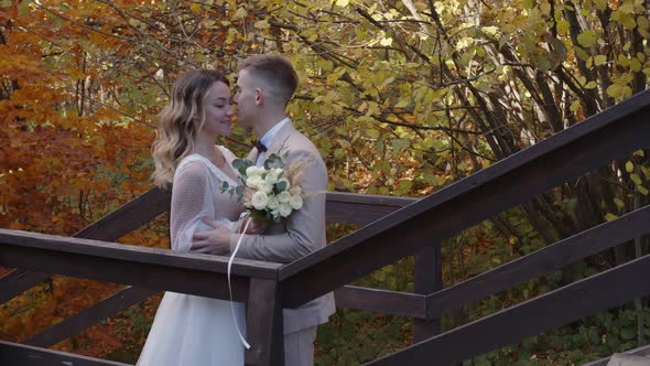 Young Couple in the Mountains