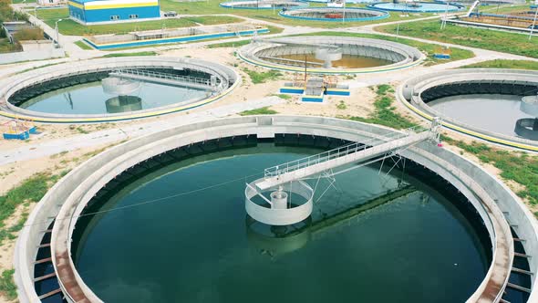 Round Wastewater Treatment Plants Installed Outdoors alt