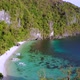 Aerial View of Seven Commandos Beach, Bacuit Bay, El-Nido. Palawan Island, Philippines - VideoHive Item for Sale