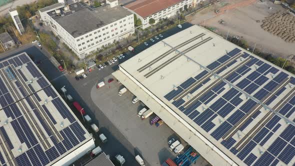 Logistics warehouse and truck alt