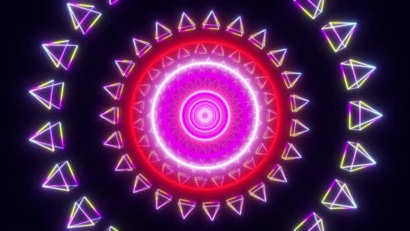 Abstract  neon lights alt