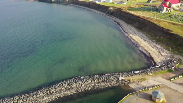 Aerial View of the Port of Caraquet