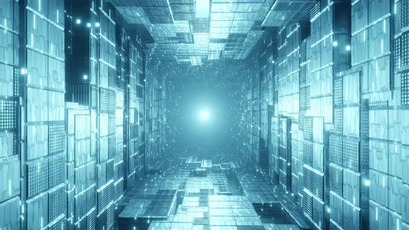 Abstract Laser Cube 02 Hd  alt