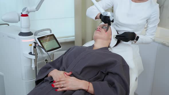 YAG Laser for Facial Therapy at Cosmetology Clinic alt