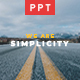 Simplicity – Business PowerPoint Template
