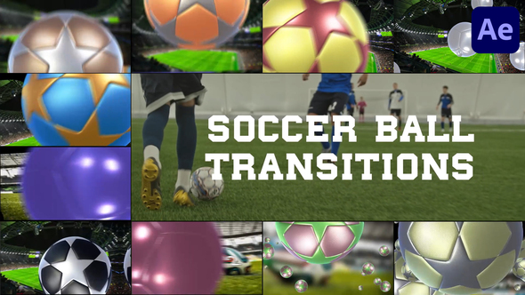 Soccer Ball Transitions for After Effects