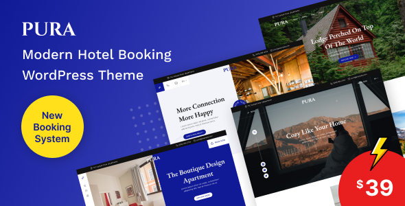 PURA – Hotel Booking WordPress