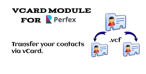 vCard Module For Perfex CRM