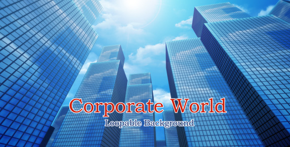 Corporate World Loopable Background
