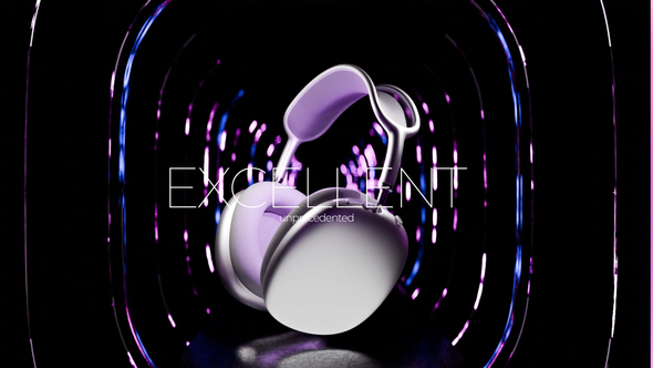 3D Opener Music Colorful Elements