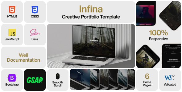 Infina - Creative Portfolio Template