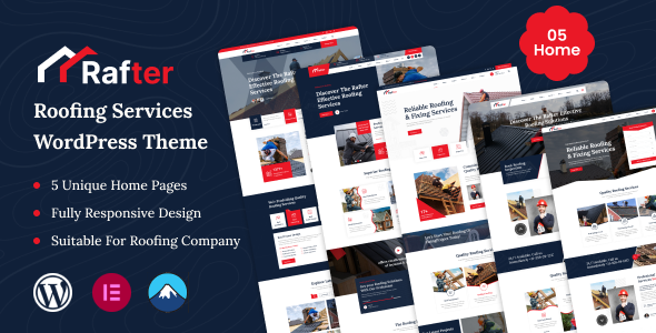 [DOWNLOAD]Rafter – Roofing Services WordPress Theme