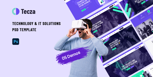 Tecza - IT Solutions & Technology PSD Template