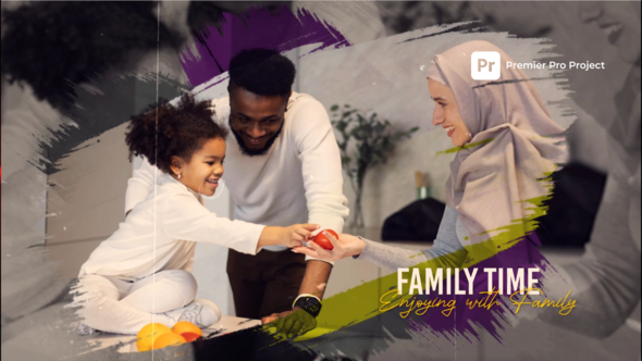 Islamic Photo Slideshow | MOGRT Premiere Pro template preview